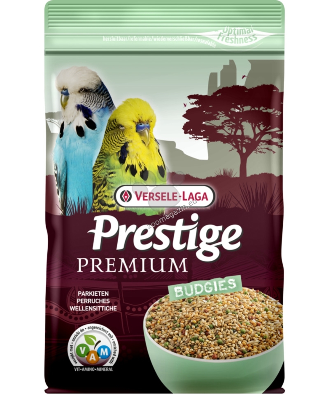Versele Laga - Premium Prestige Small Parakeet - пълноценна храна за малки и вълнисти папагали 800 гр.