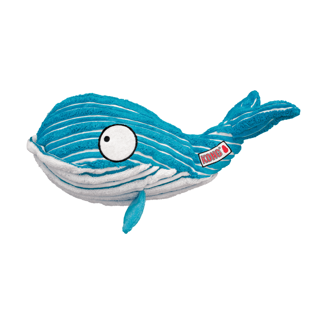 KONG CuteSeas Whale сладък кит с пищялка и пукащ звук 22.86 см