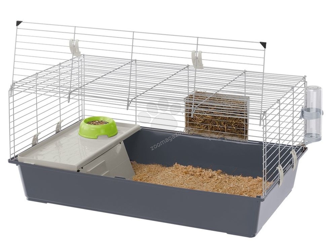 Ferplast - Rabbit 100 - клетка за зайци 95 / 57 / 46 cm