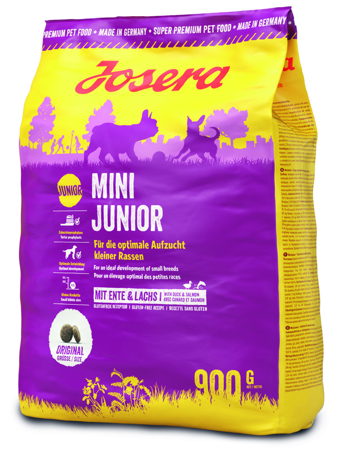 Josera Dog Mini Junior - храна за подрастващи кучета от дребни породи - 900 гр