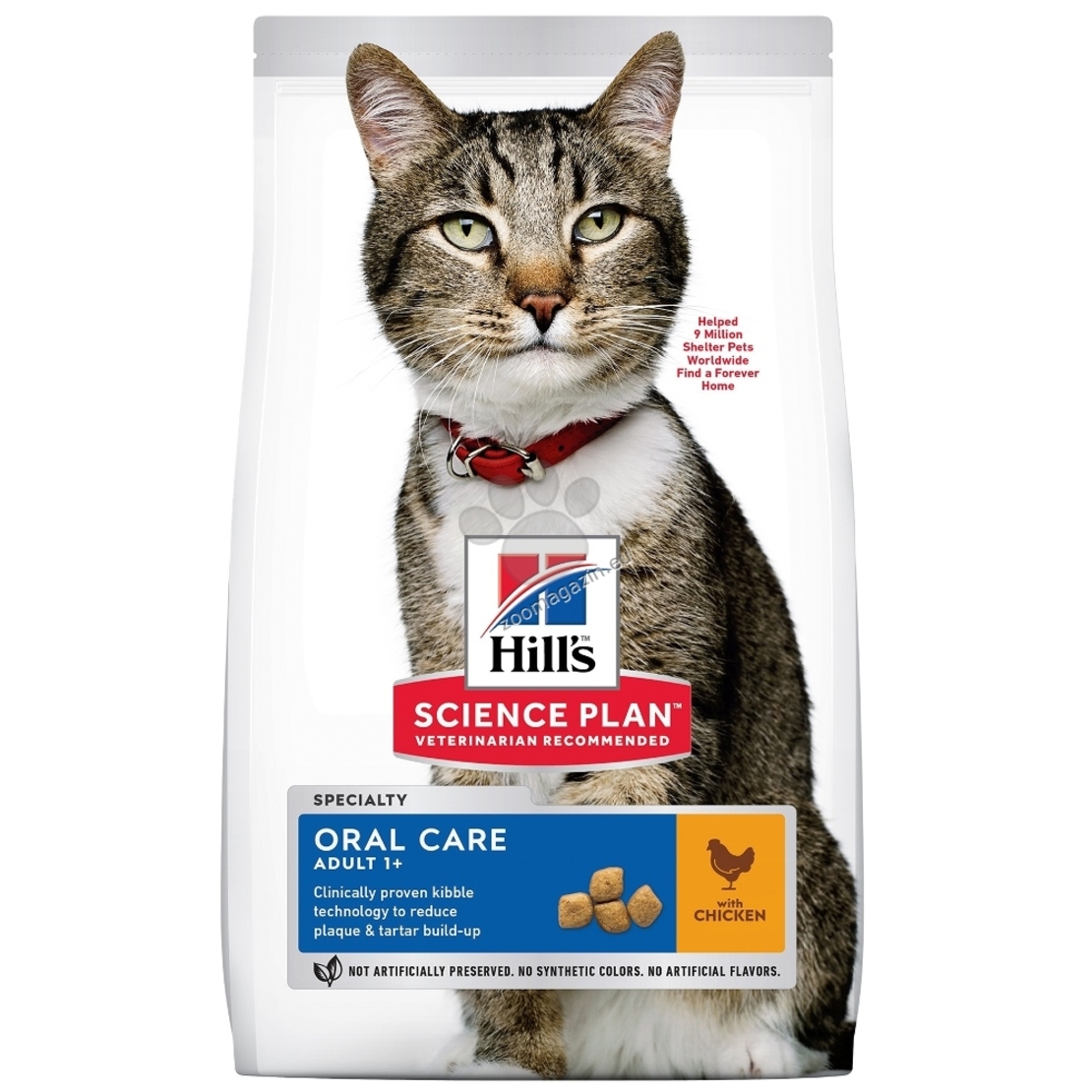 604142 P Cat ORAL CHICKEN 1.5 kg КОТКА