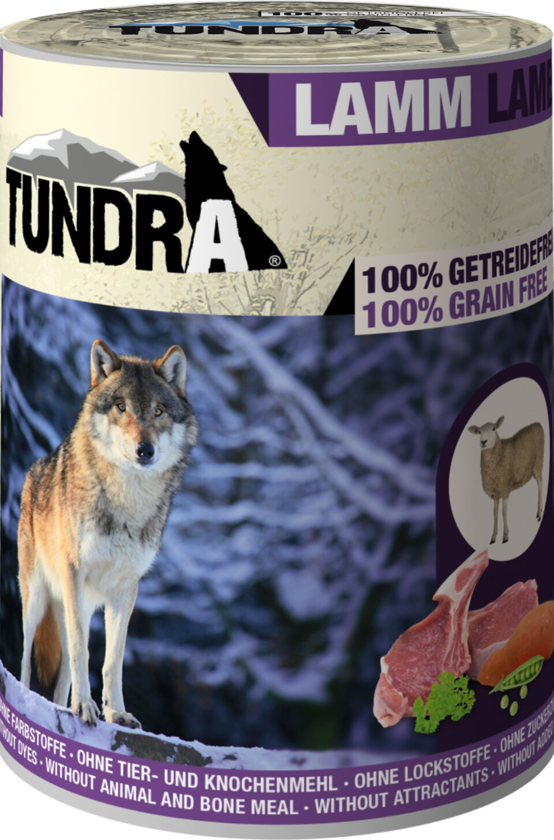 Tundra консерва с агнешко за израснали кучета - 400 гр