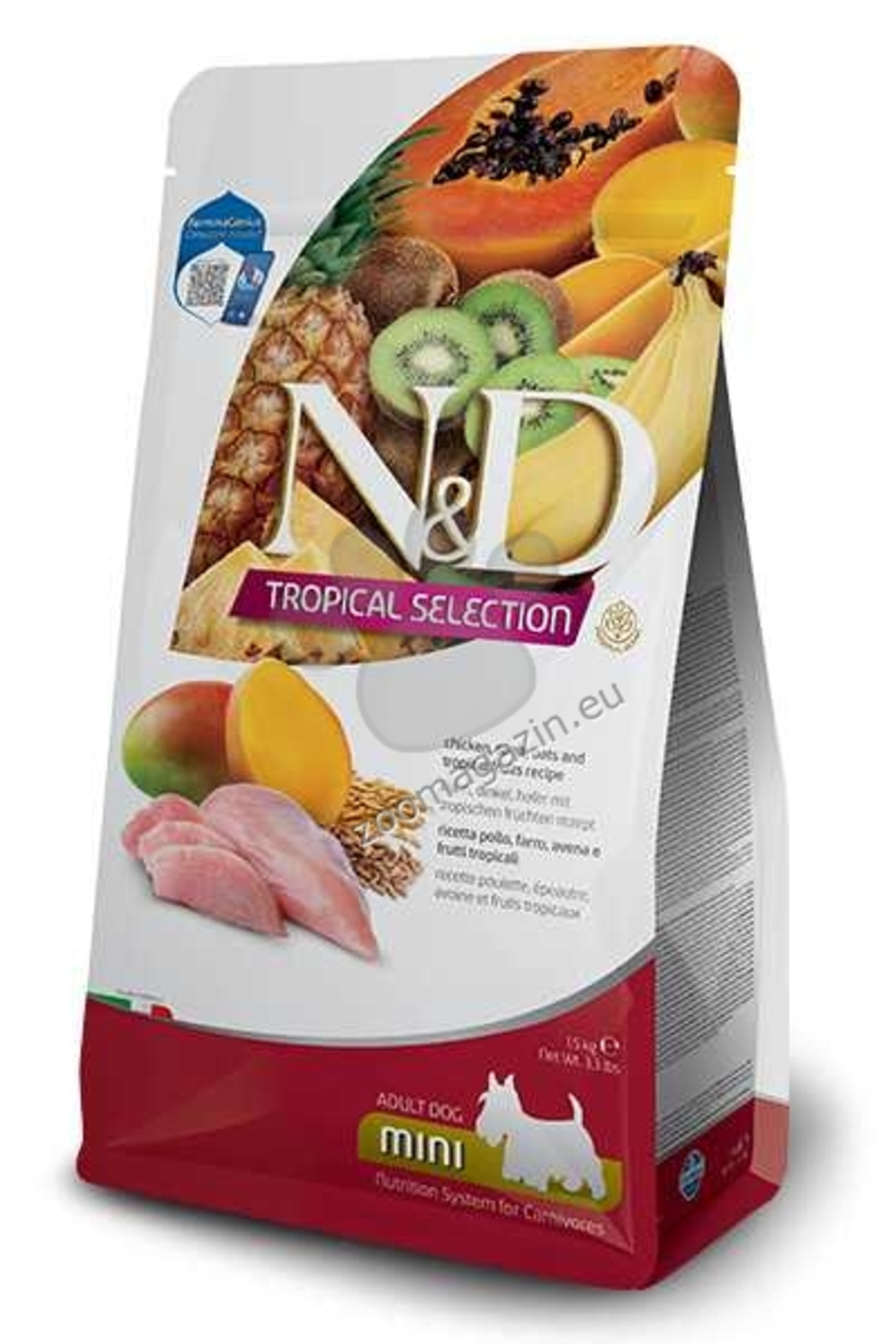 N&D TROPICAL DOG AD MED&MAXI CHICKEN 2 KG