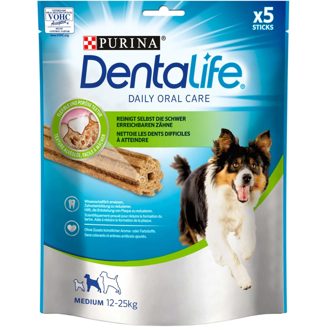 DentaLife дентално лакомство за средни породи кучета 115 гр