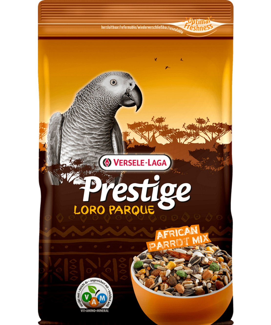 Versele Laga Prestige Premium Loro Parque African Parrot Mix – пълноценна храна за големи африкански папагали - 1 кг