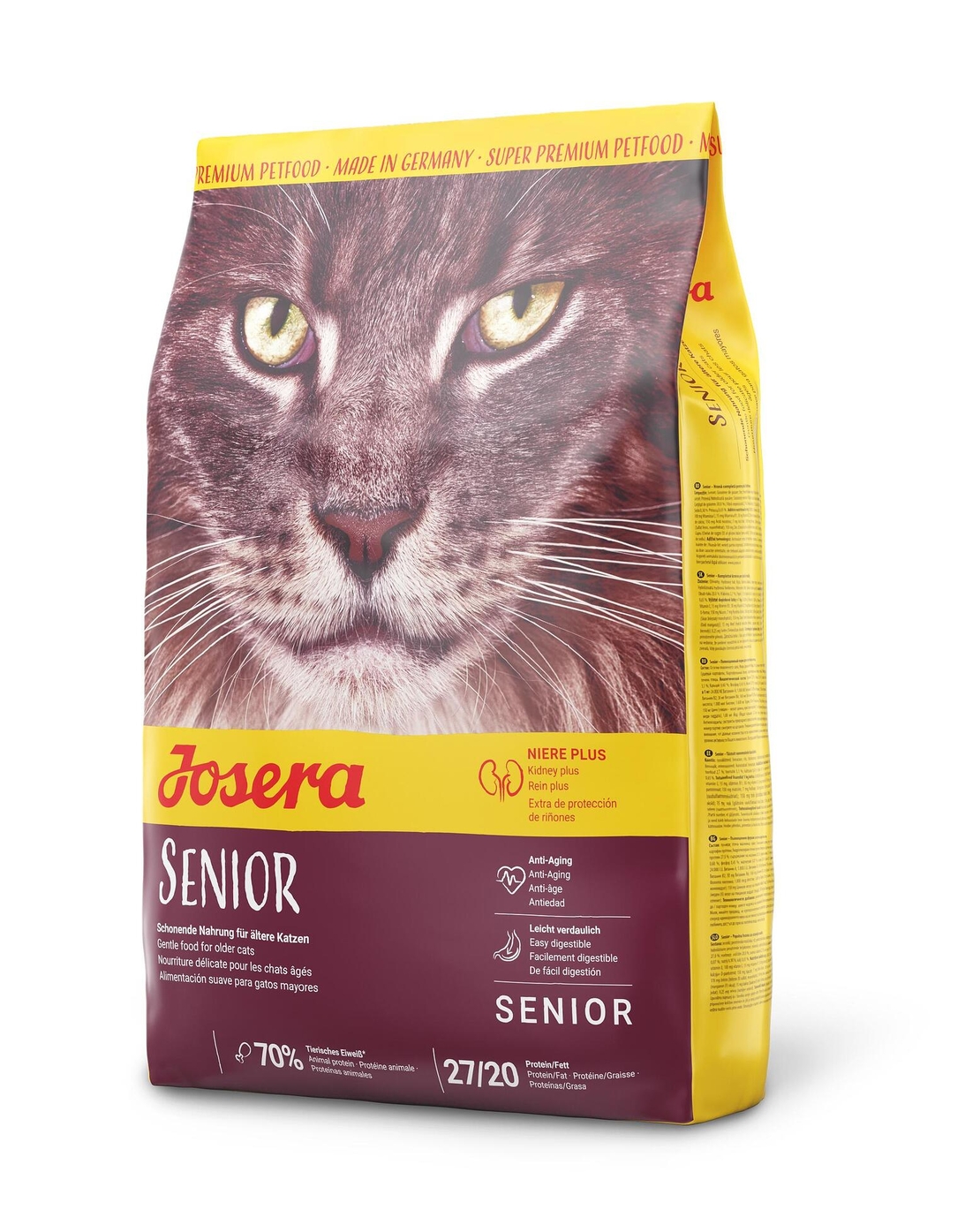 Josera cat Carismo / Senior суха храна за възрастни котки - 10 кг