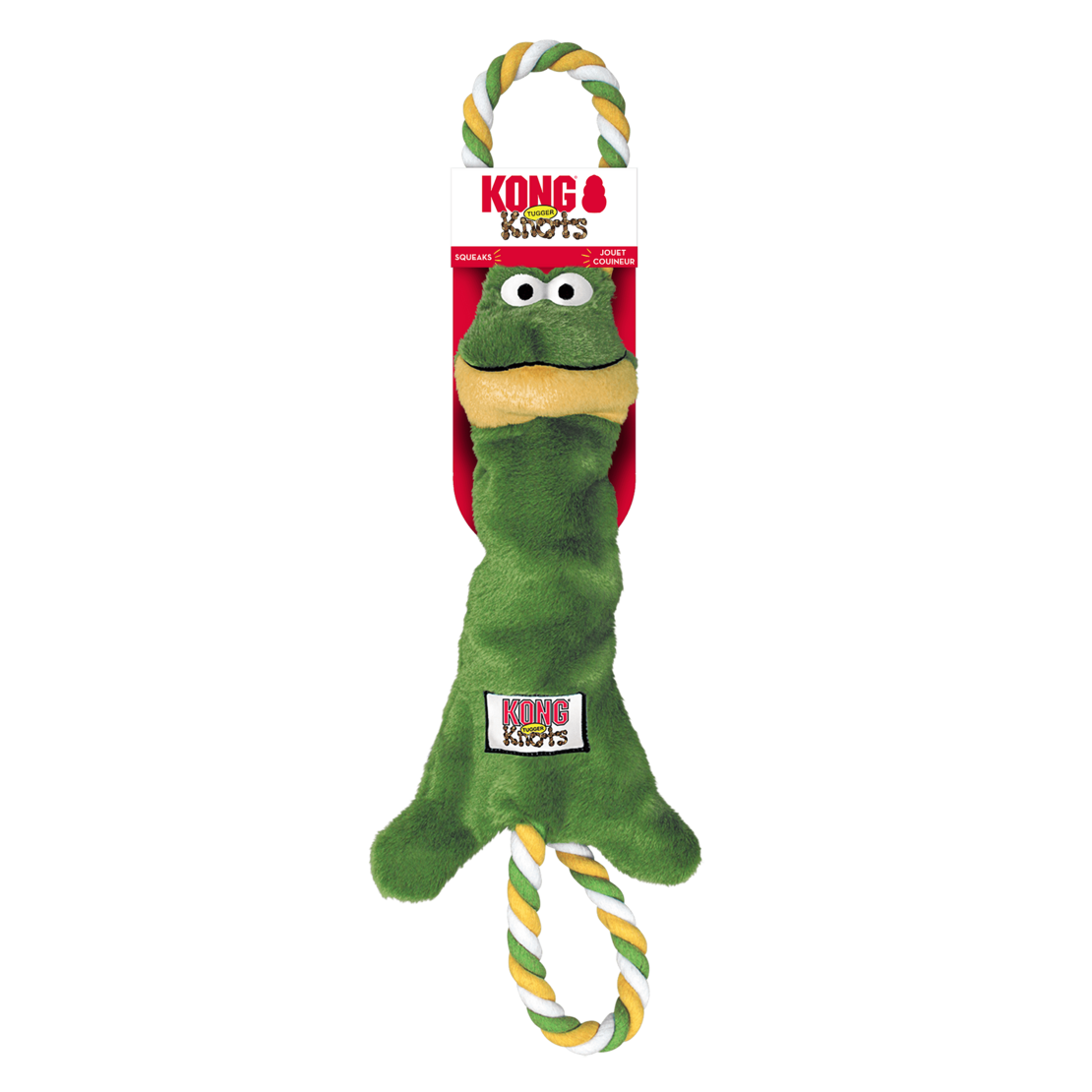 KONG Tugger Knots Small/Medium Frog