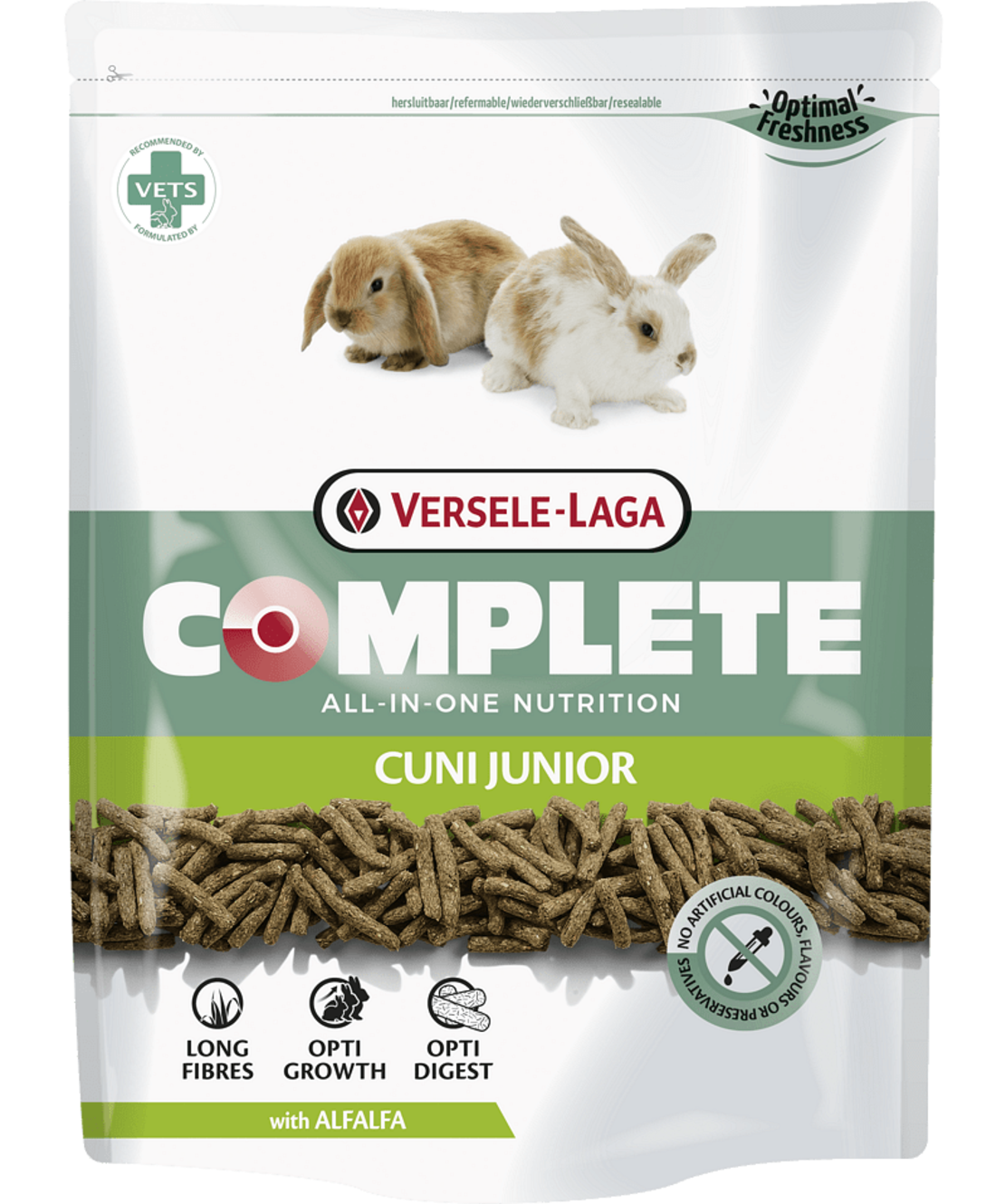 Versele Laga Cuni Junior Complete храна за подрастващи зайчета - 500г