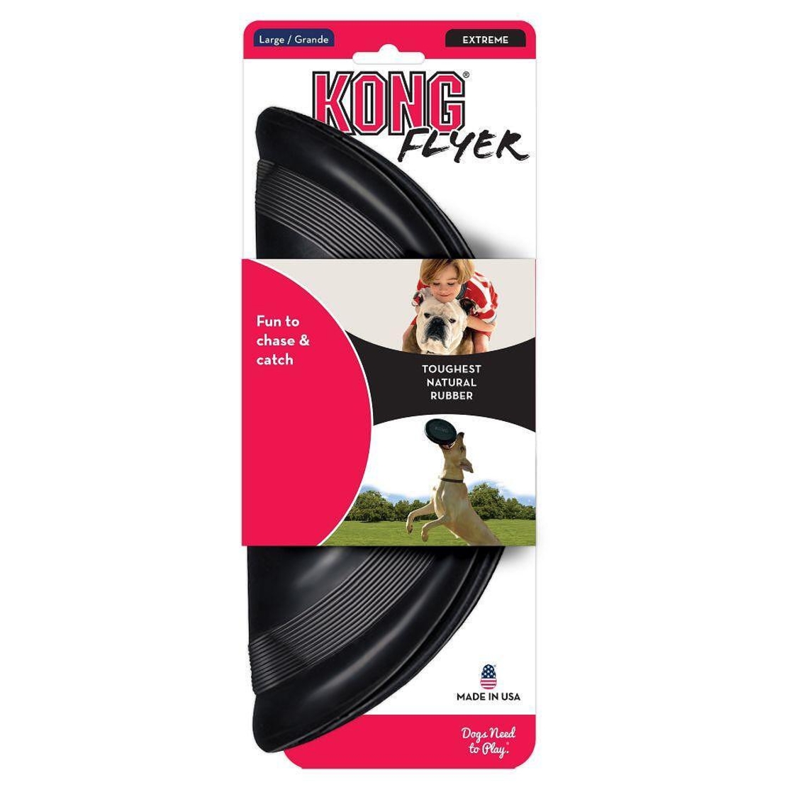 KONG Flyer Extreme Large изключитено здраво фризби за дълги игри