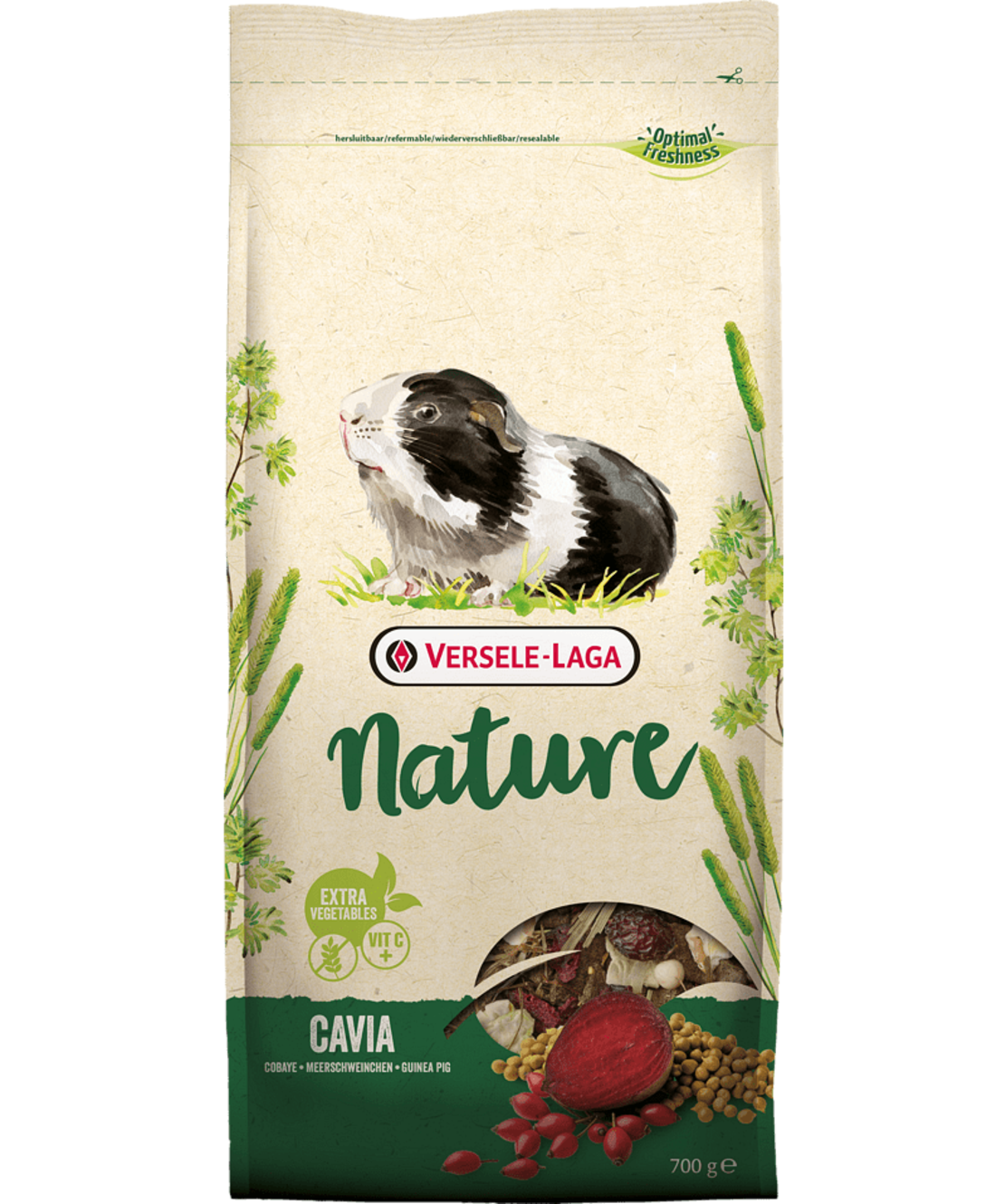 Versele Laga Cavia Nature пълноценна храна за морски свинчета - 700г