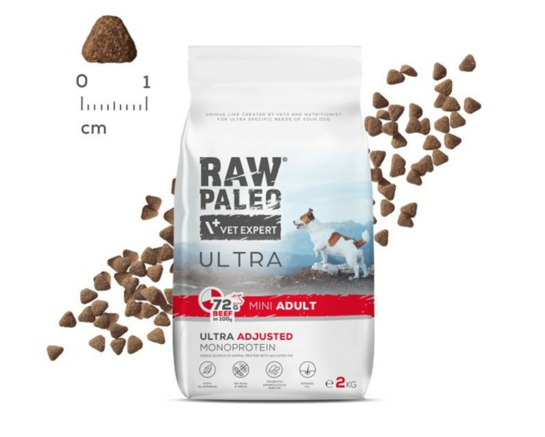 Raw Paleo Ultra Beef Mini Adult, 2kг
