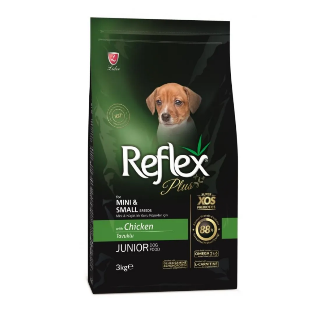 Reflex Plus Small Breed Puppy - Пълноценна храна за малки кученца от дребни породи с пилешко месо 3 кг
