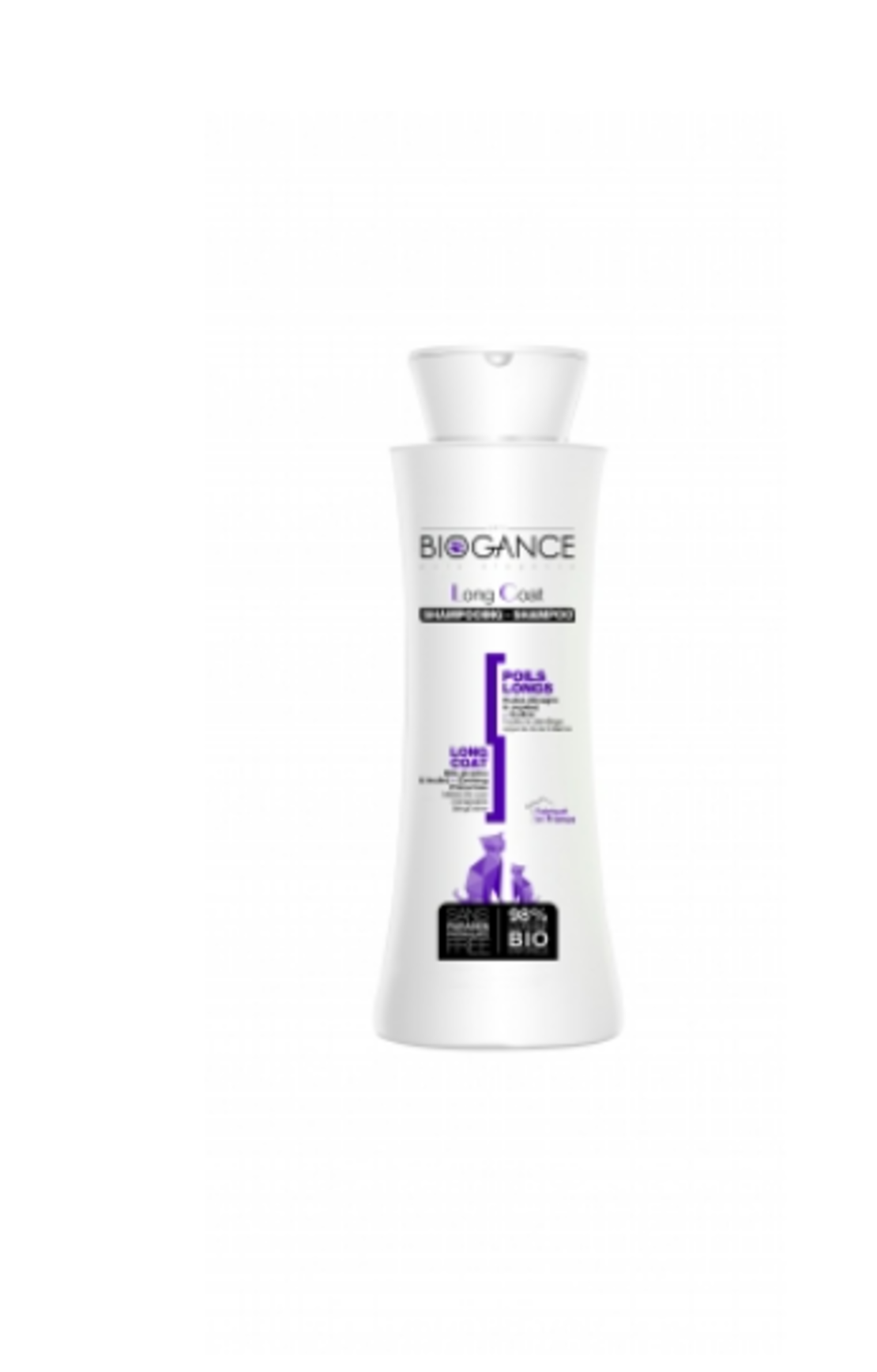 BIOGANCE LONG COAT шампоан за дългокосмести котки, 250ml