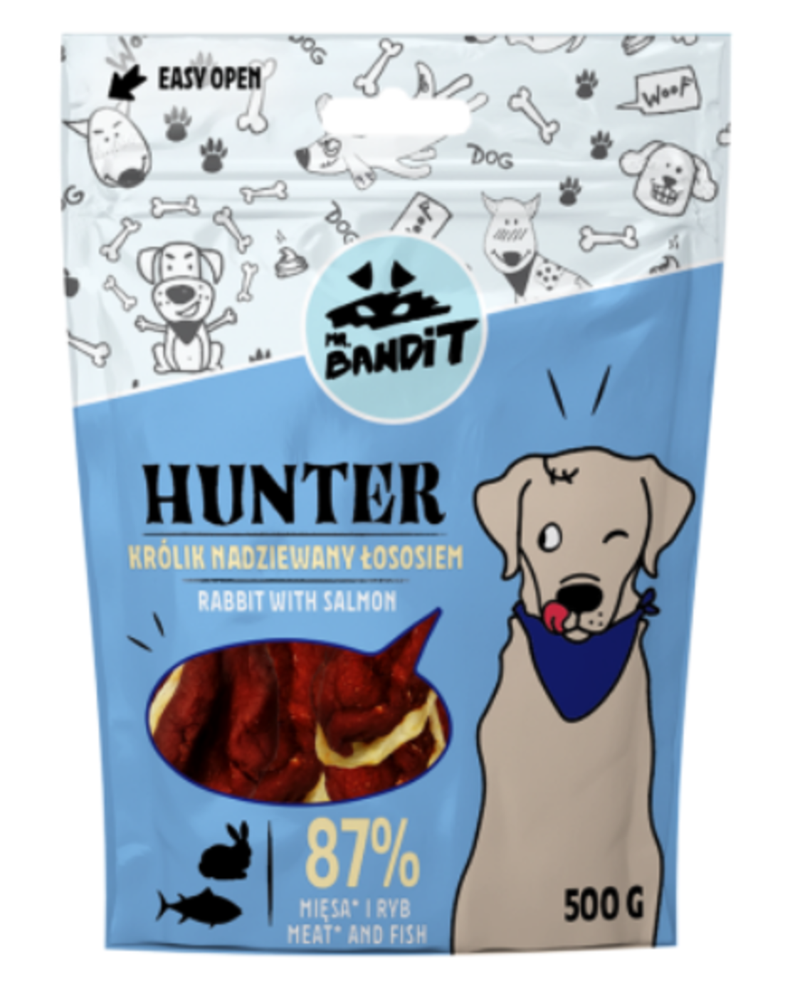 Mr. Bandit HUNTER rabbit and fish 500g