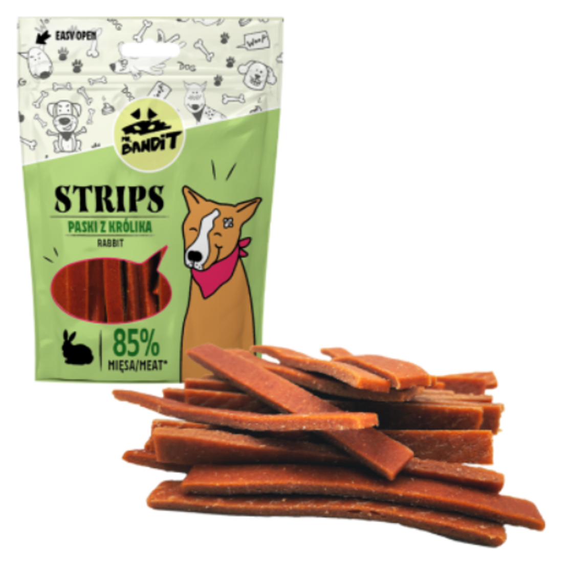 Mr. Bandit STRIPS SLIM rabbit stripes 500g