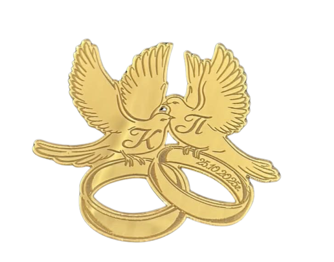 Магнит за сватба – подарък за гости