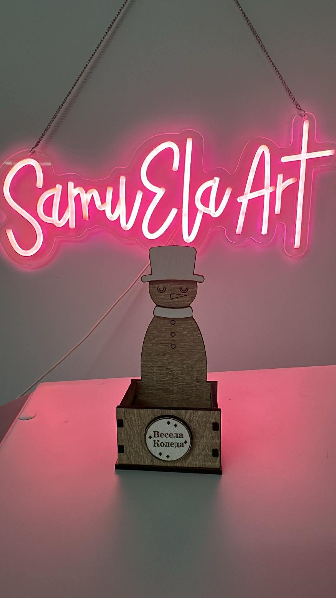 Коледна кутийка-Снежен човек