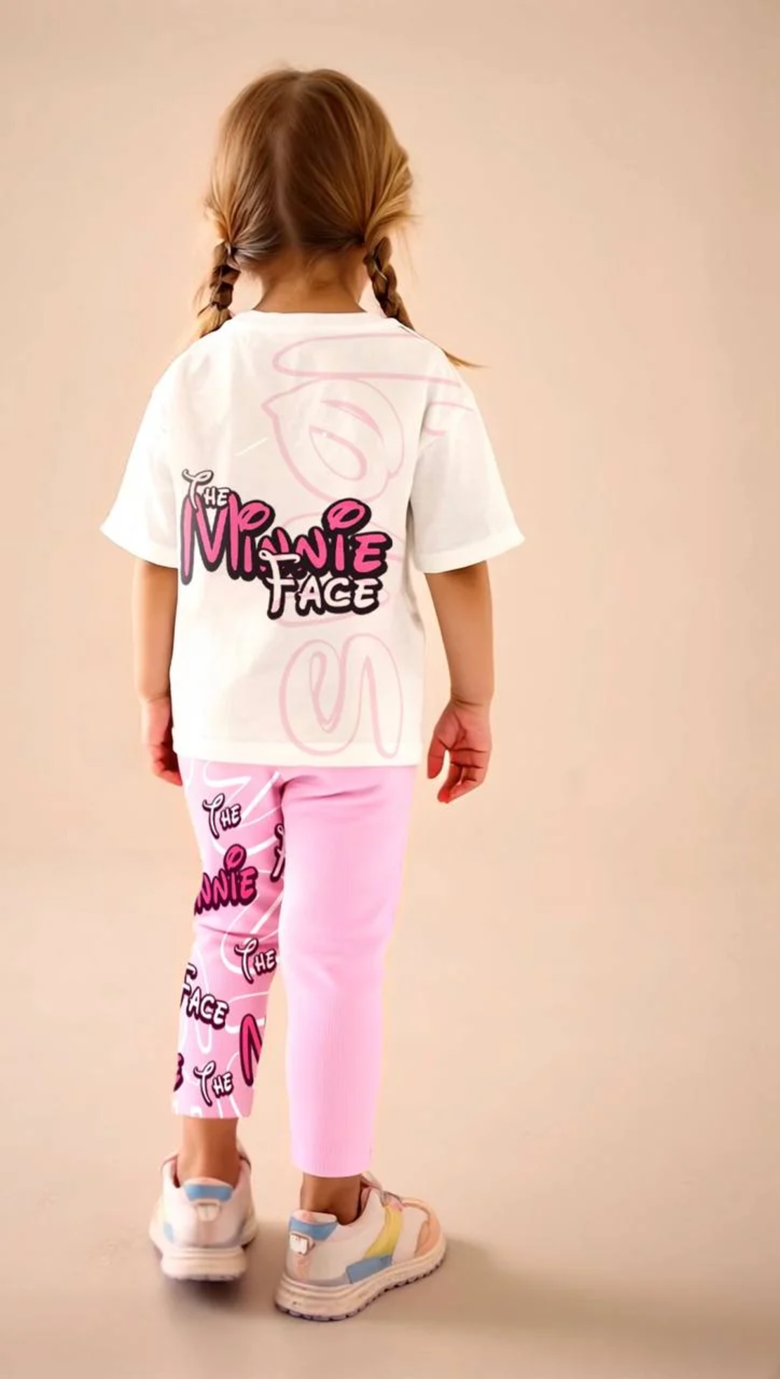 Детски комплект за момиче с Мини и панделка