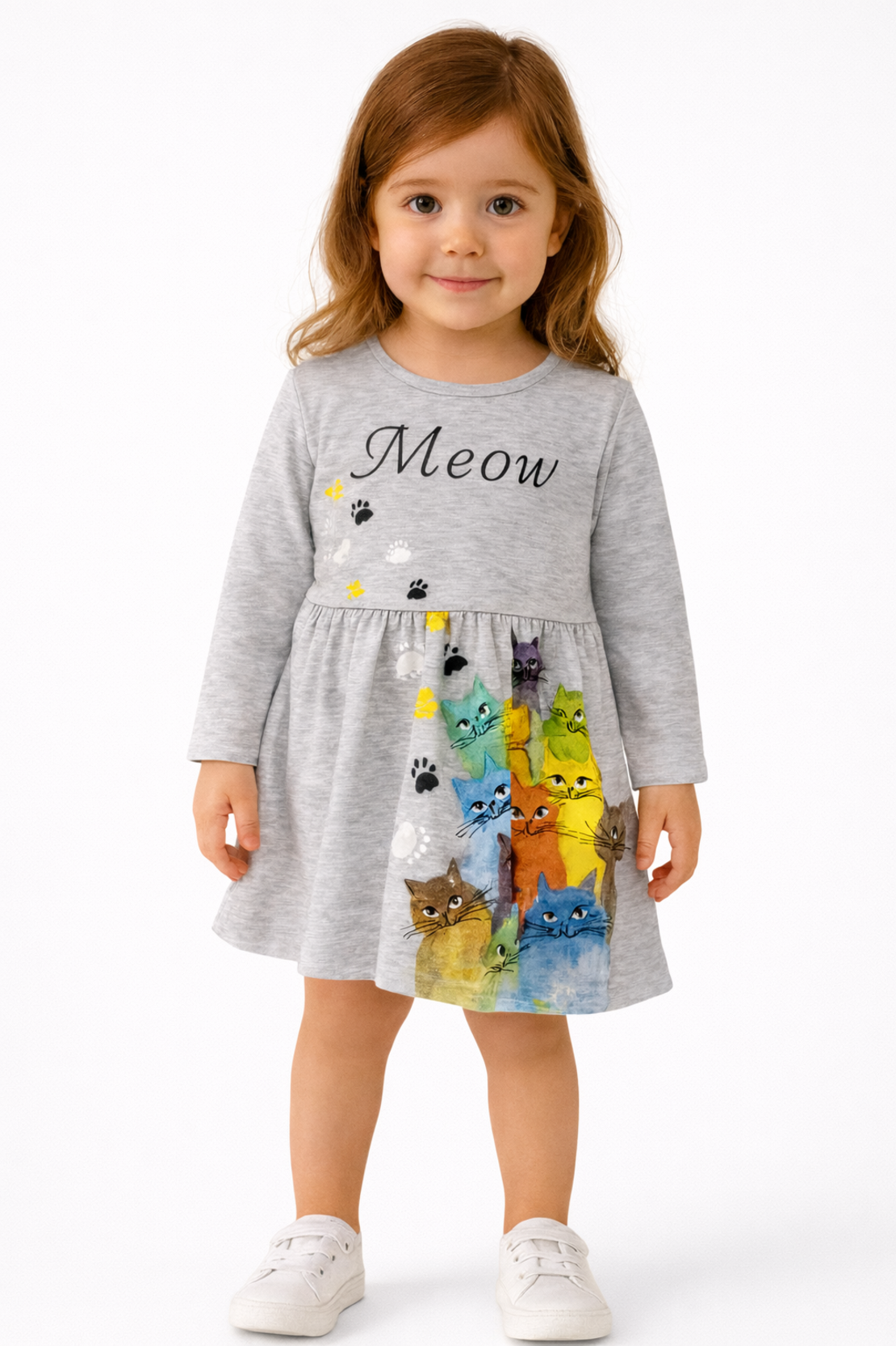 Детска рокля Meow