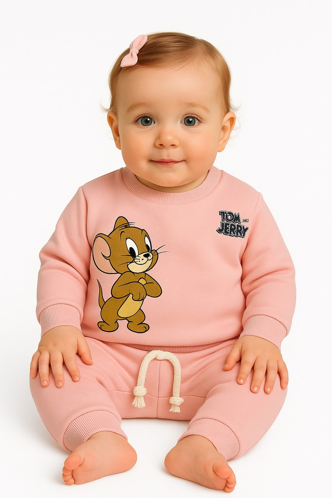 Бебешки ватиран комплект с Джери