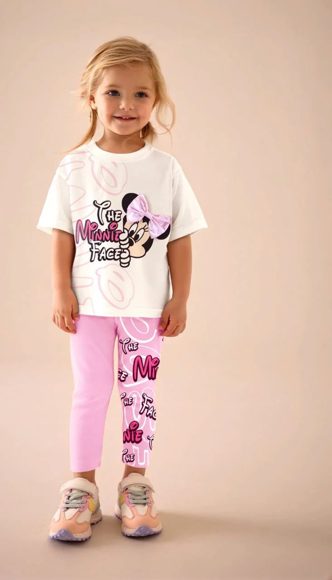 Детски комплект за момиче с Мини и панделка