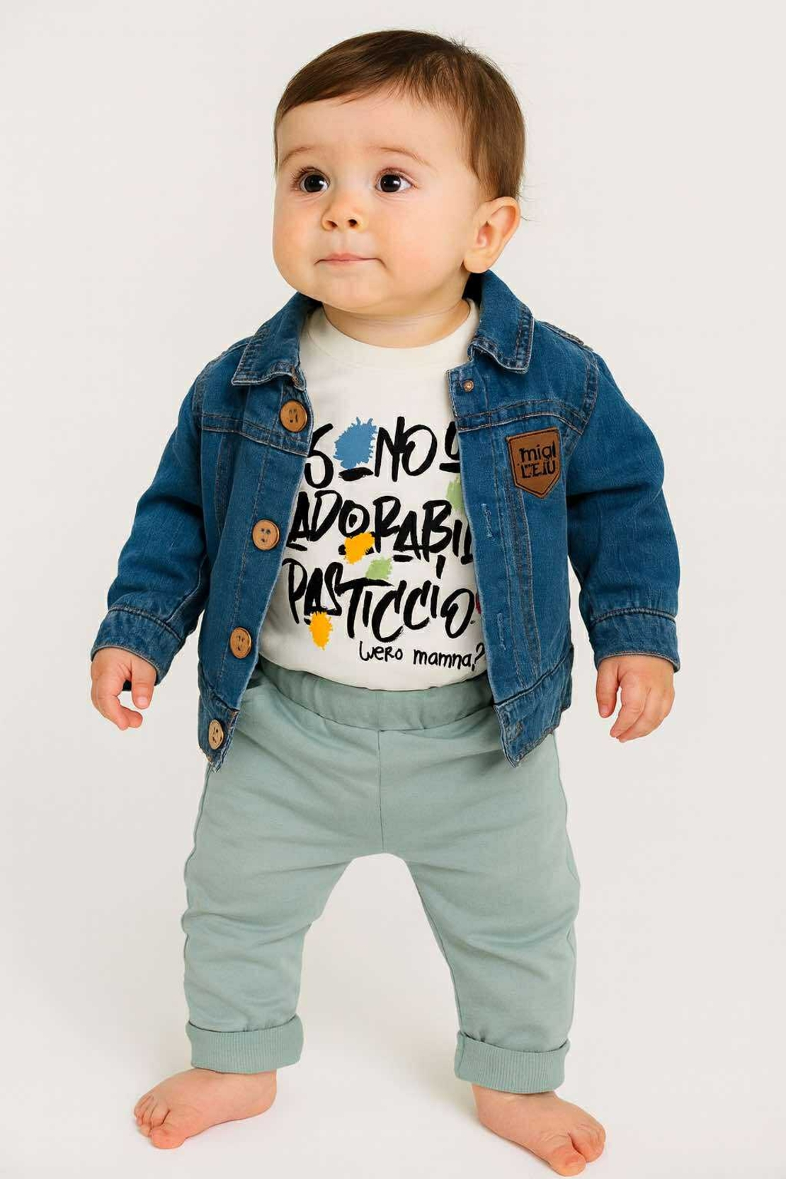 Бебешки комплект за момче Мини Джентълмен