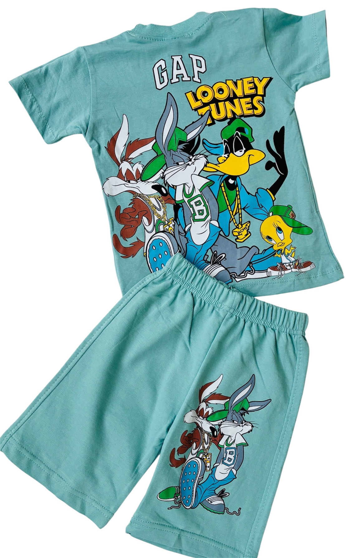 Летен Комплект Тениска и Панталонки за Момче