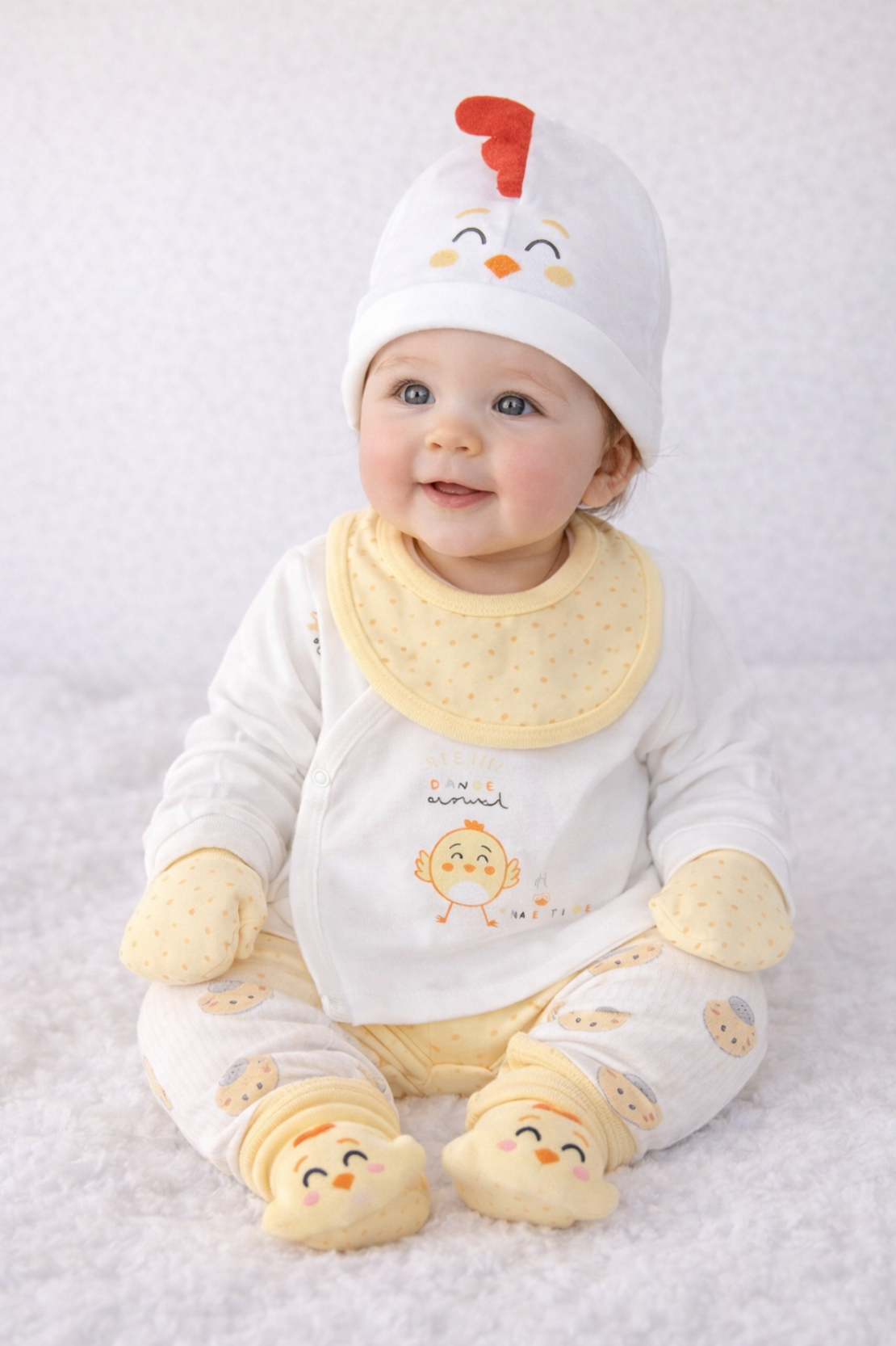 Бебешки комплект 5 части Пиленце