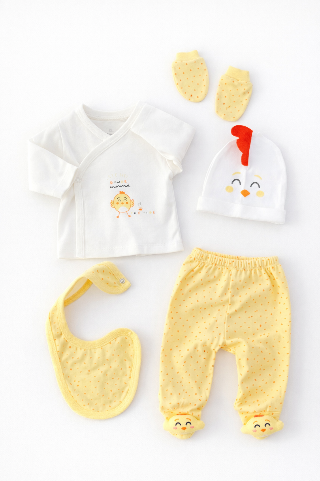 Бебешки комплект 5 части Пиленце