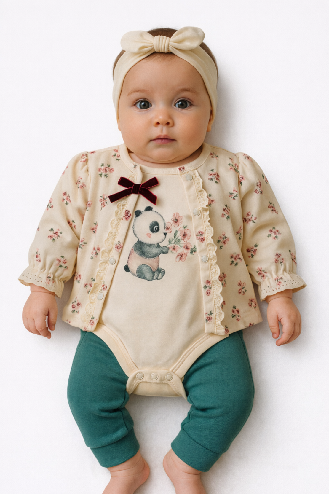 Бебешки комплект Панда от 3 части