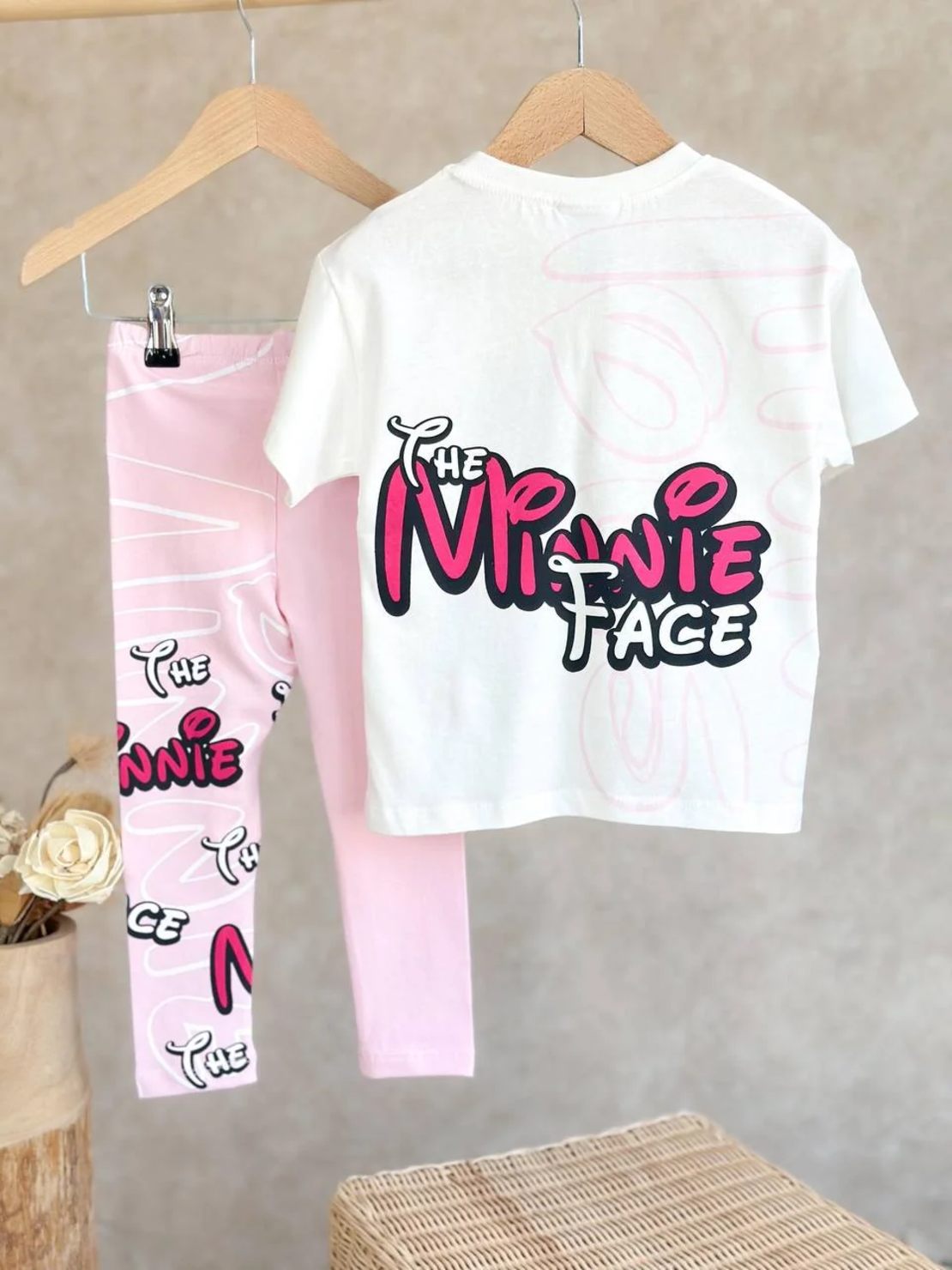 Детски комплект за момиче с Мини и панделка