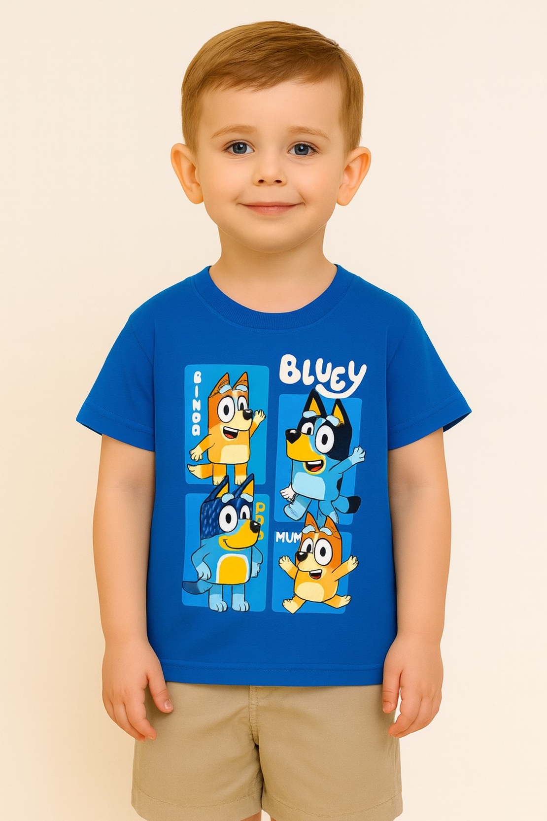 Памучна блузка Bluey