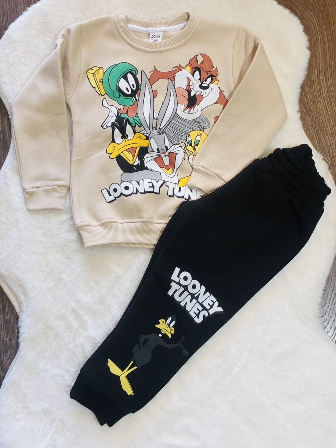 Детски  ватиран комплект  Looney Tunes