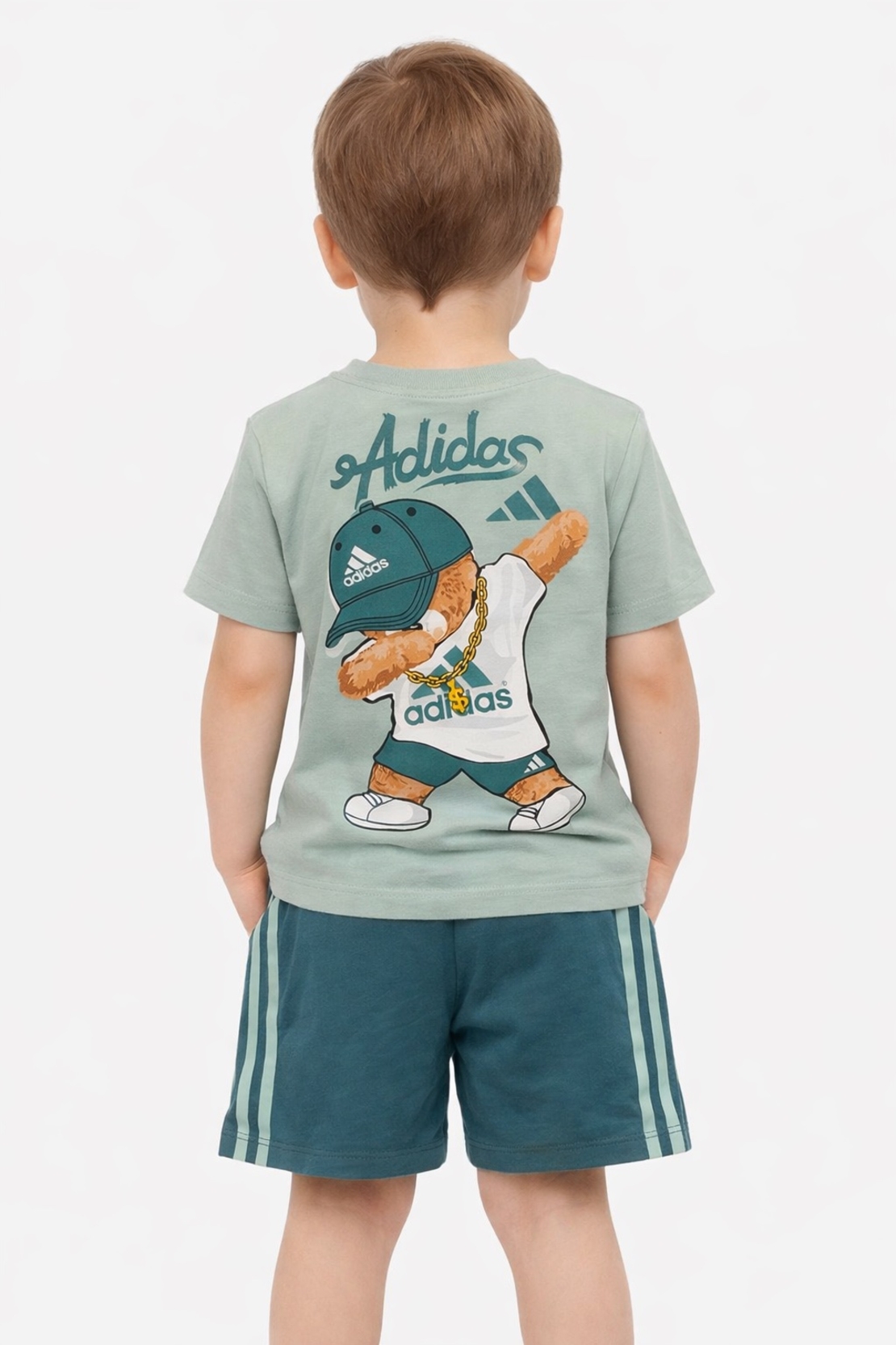 Детски комплект с мече за момче