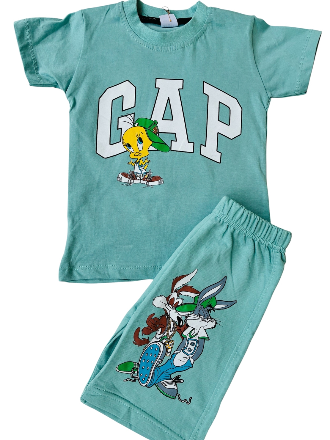 Летен Комплект Тениска и Панталонки за Момче