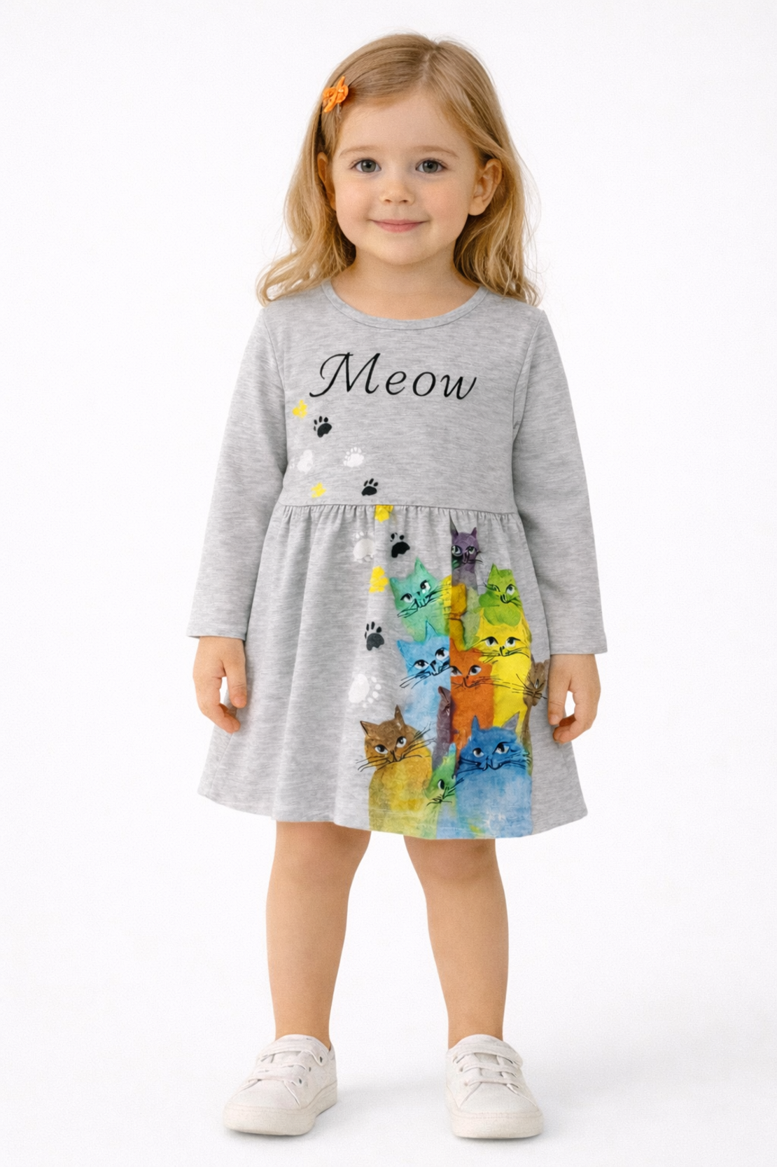 Детска рокля Meow