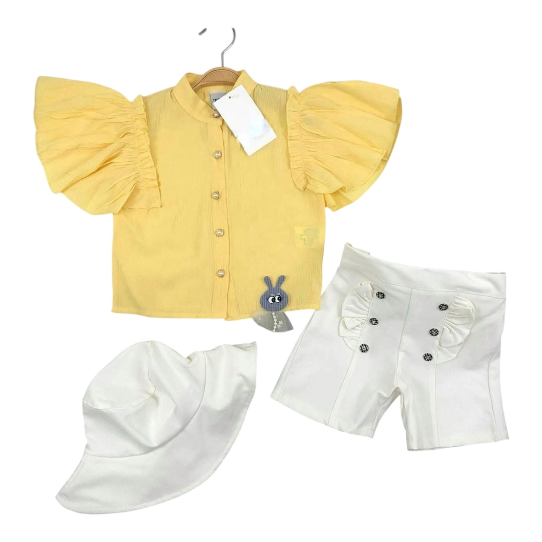 Елегантен Летен Комплект за Момиче