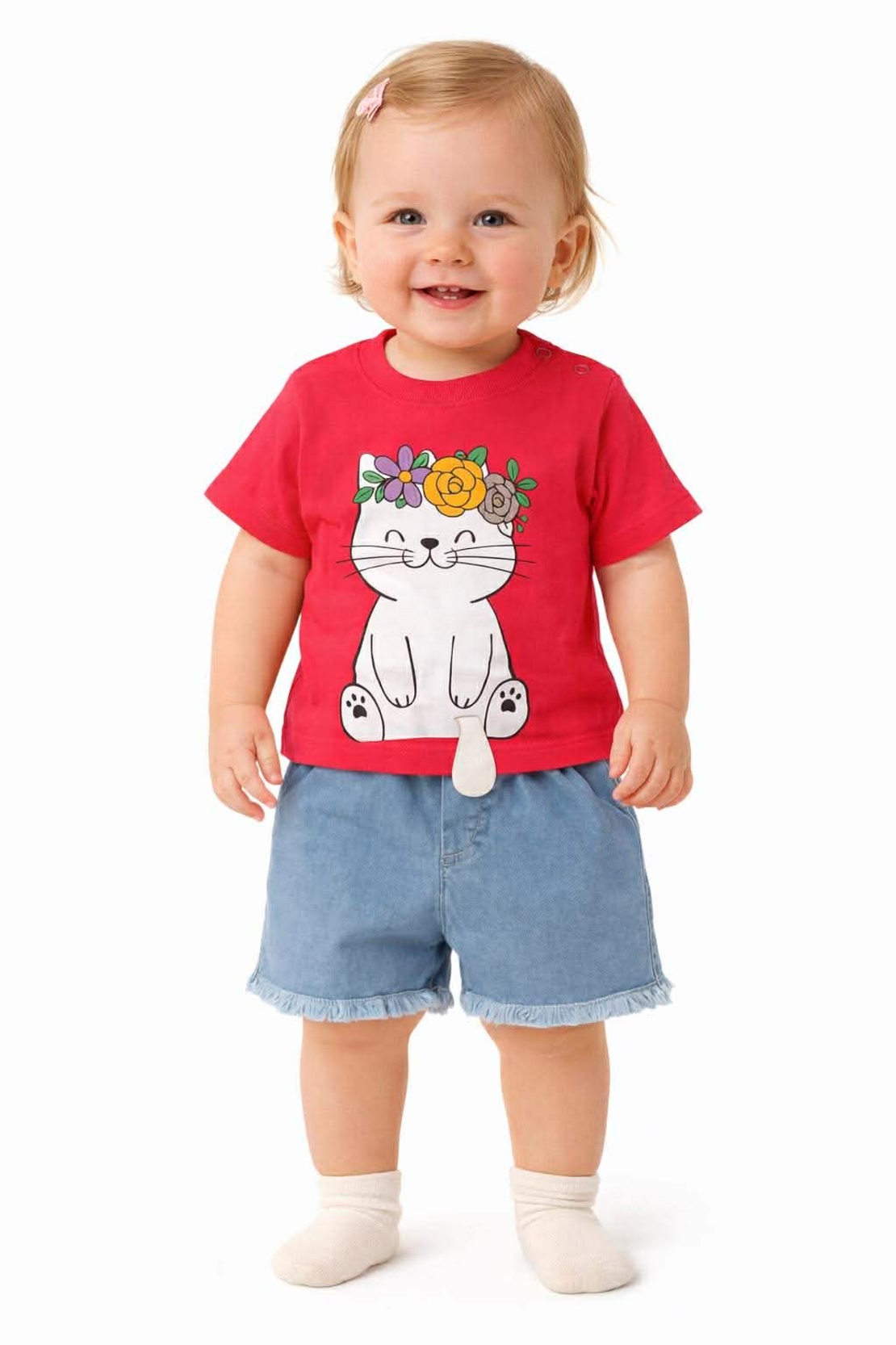 Детски комплект с коте