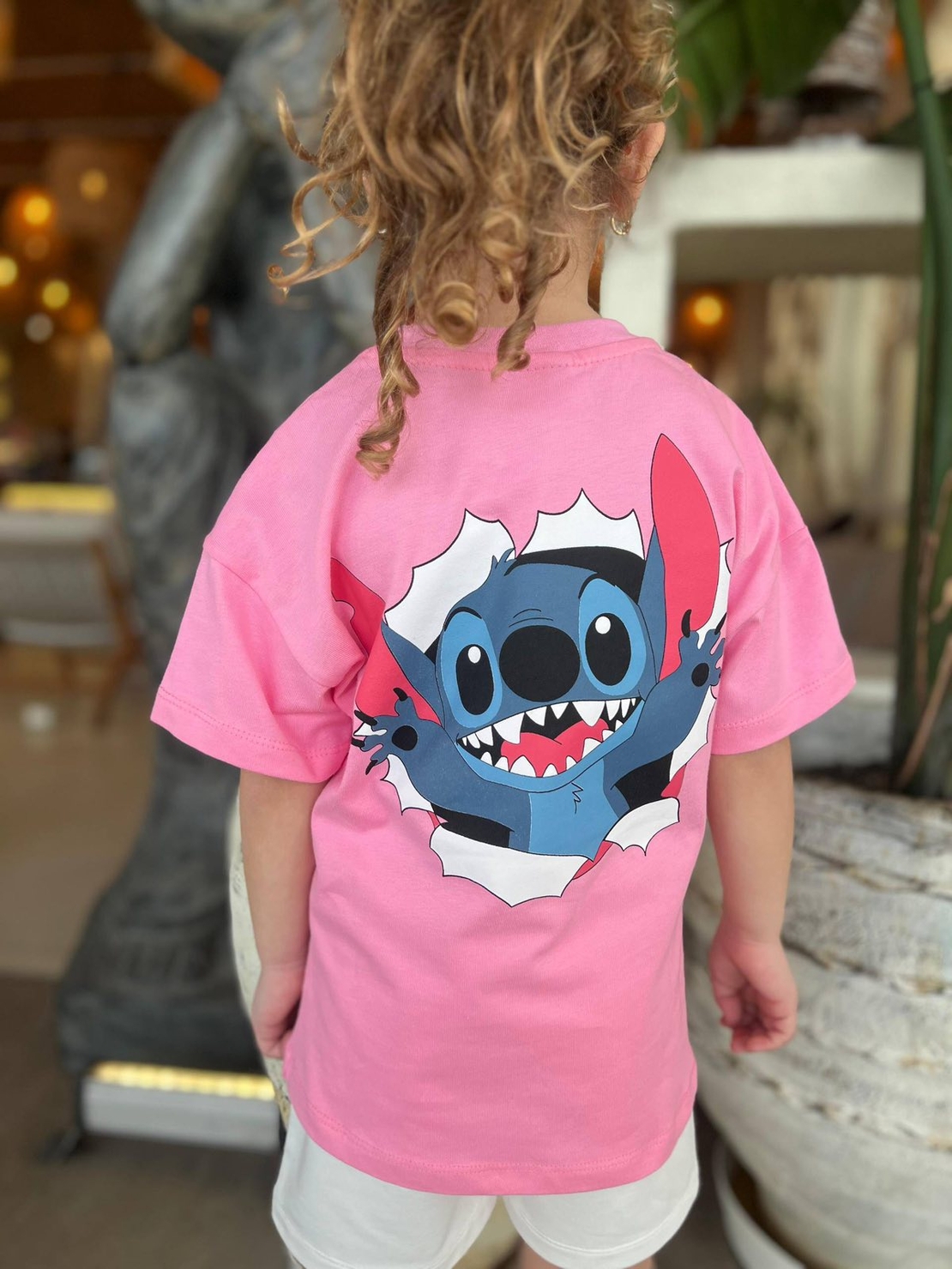 Детски летен комплект Stitch 100% памук