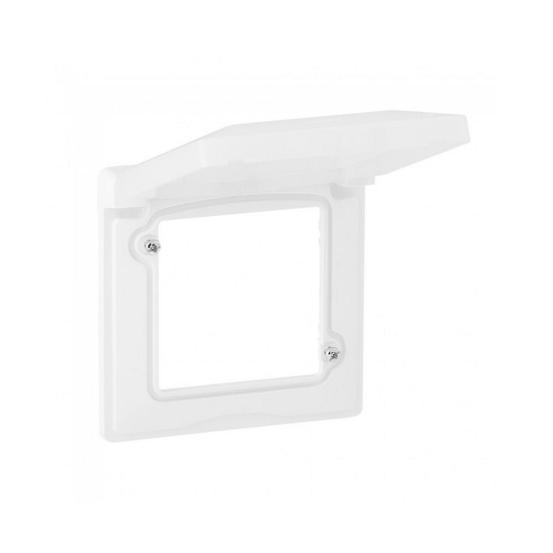 Legrand Рамка с капаче IP44 - 1 х Valena life Бяло