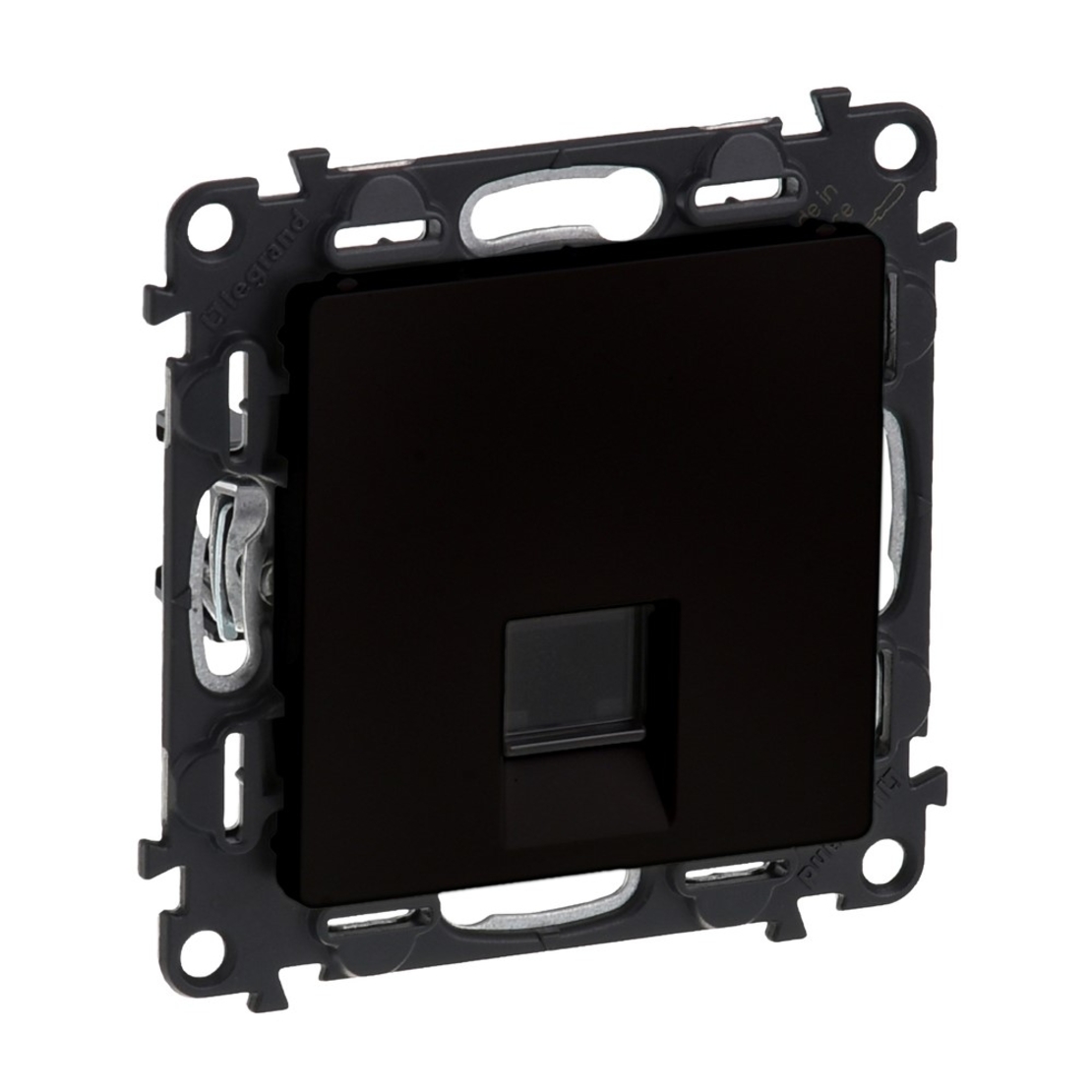 Legrand Компютърна RJ45 CAT5E UTP Valena life Черен мат