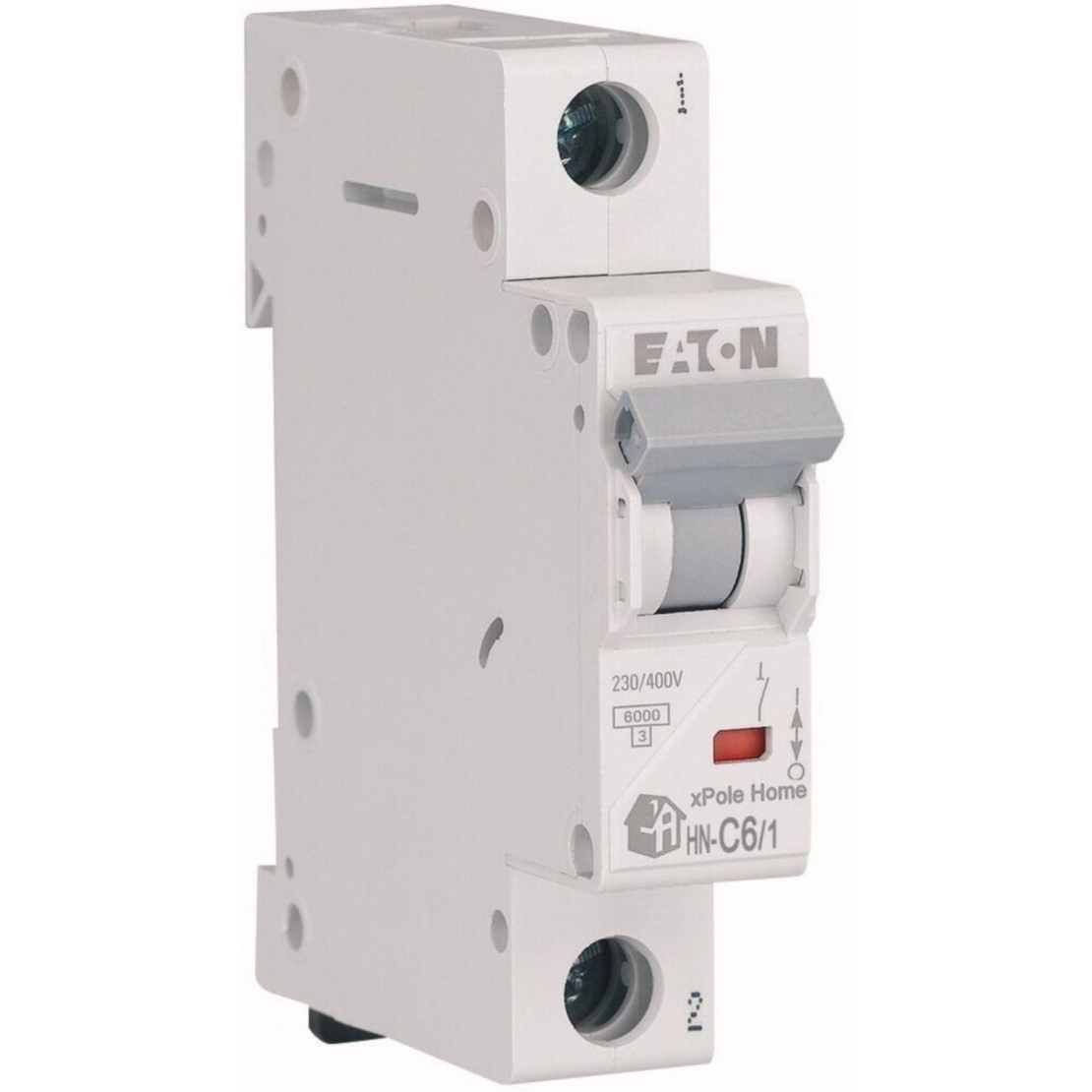 HN-C6/1 Автoматичен предпазител xPole Home, 6kА, Eaton
