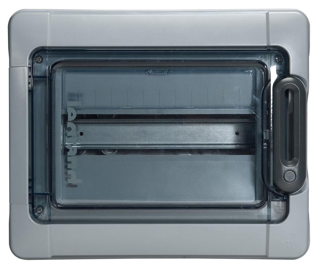 Табло PLEXO³ 1х12М, IP65, ОМ, гумени входове, PE, Legrand