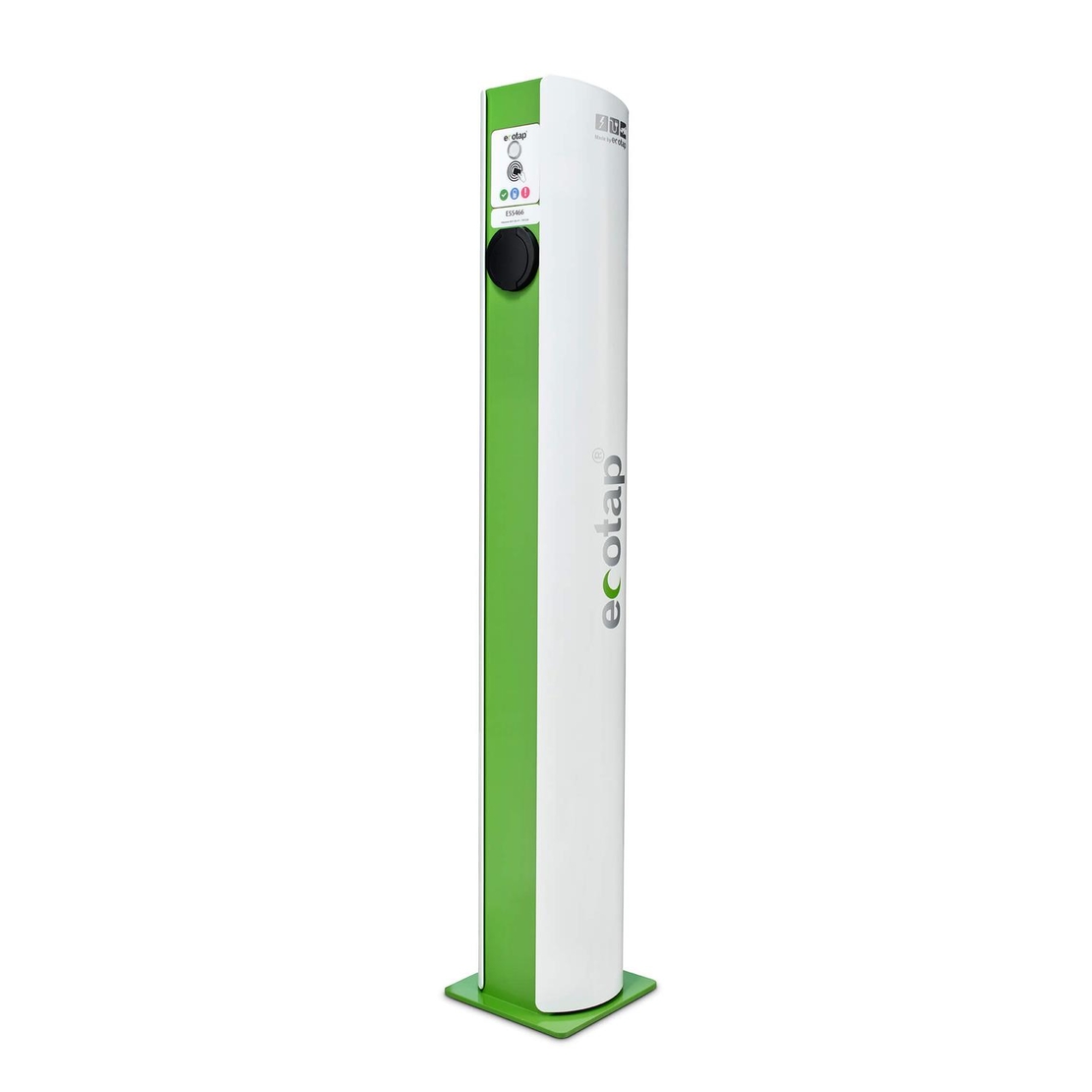 Двойна зарядна станция Ecotap Duo charger Type 2 RAL 6018/9016