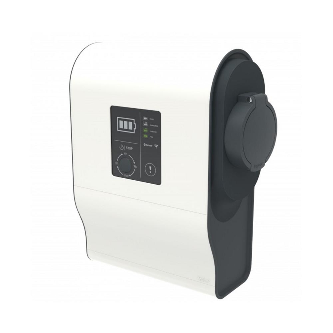 Пластмасова монофазна зарядна станция IP44 IK08 mode 3 - 7,4 kW 32A - for 1 vehicle