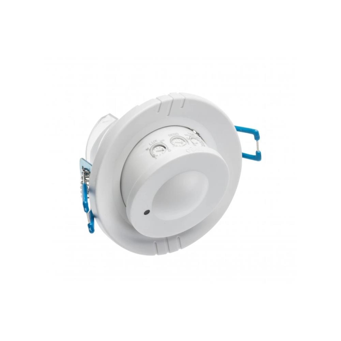 CM-15 Микровълнов датчик движ., луна ф64, max.1200W,LED,360*, R=8m, рег.,IP20 бял GTV