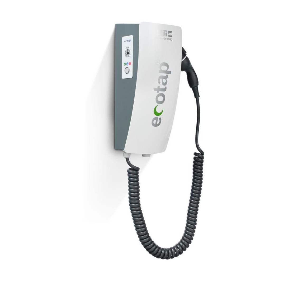 Домашна зарядна станция Homebox LMR V3 - 3,5m спираловиден кабел 3x16a+LAN