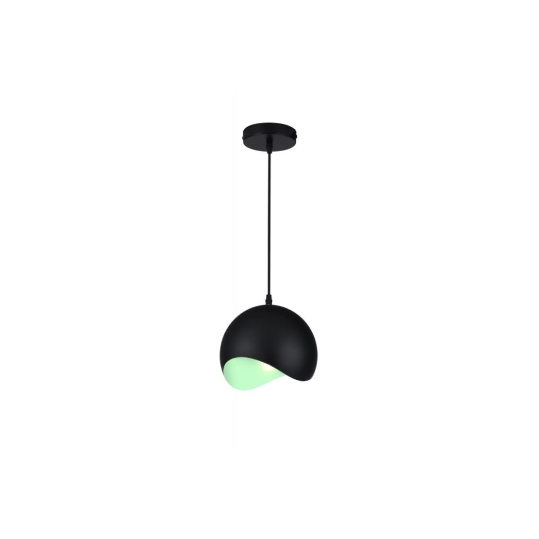 Осветително тяло MAVIA , 1839,AC220-240V,50/60Hz,1*E27, IP20, черен/зелен GTV