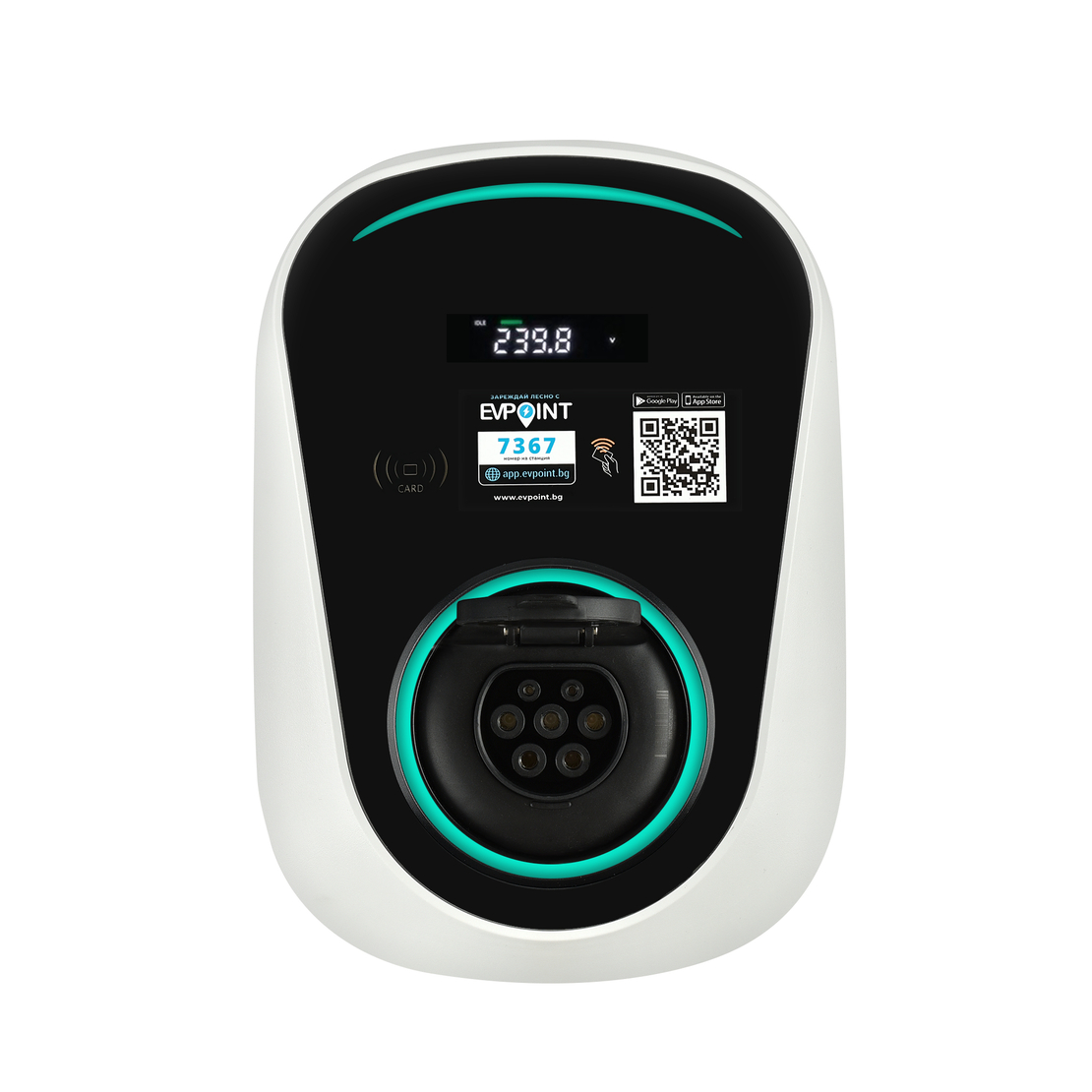 ЗАРЯДНА СТАНЦИЯ EVPOINT EV22 КОНТАКТ ТИП 2 | 22 KW AC