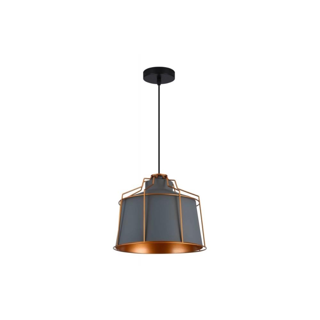 Осветително тяло за таван GOA , 3550,AC220-240V,50/60Hz,1*E27, IP20, сив GTV